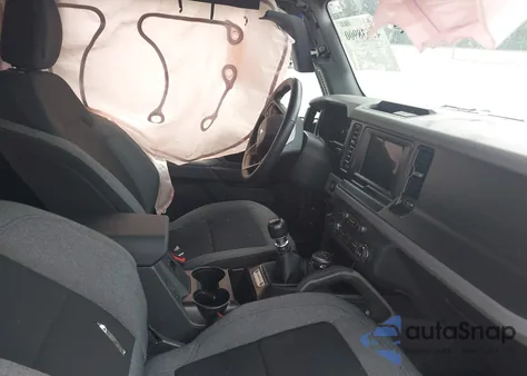 2022 Ford Bronco Big Bend z USA, uszkodzony, nr VIN 1FMDE5AH0NLA84908